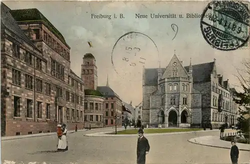 Freiburg i.Br., Neue Universität und Bibliothek -359164