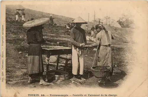 Tonkin - Terrassements -80216