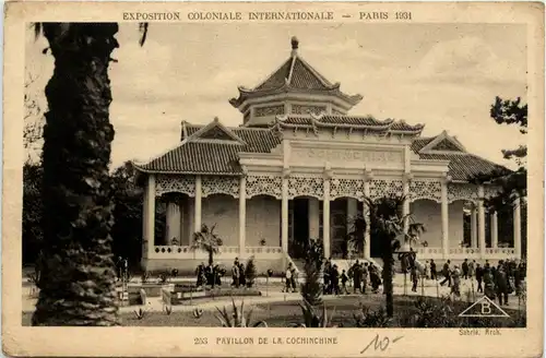 Paris - Pavillon de la Cochinchine -80386