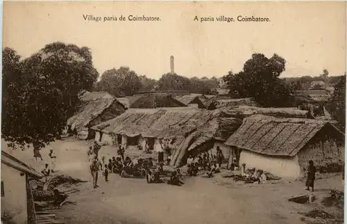 Coimbatore - A paria village -80606