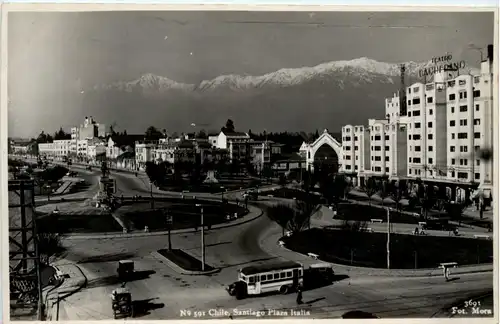 Chile - Santiago - Plaza Italia -80636