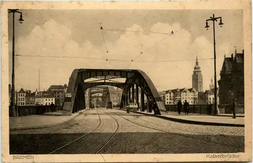 Bremen, Kaiserbrücke -357424