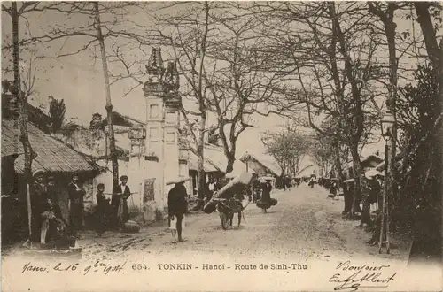 Tonkin - Hanoi - Route de Sinh-Thu -80090
