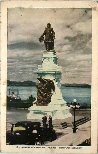 Quebec - Monument Champlain -81126