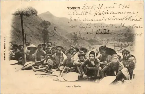 Tonkin - Coolies -80220