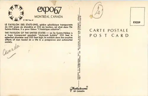 Montreal - Expo 67 -81116