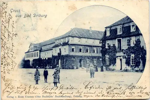 Bad Driburg, Westf. Frauenhilfe und Evangel. Kirche -358642