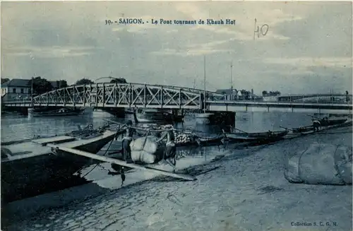 Saigon - Le Pont tournant -80350