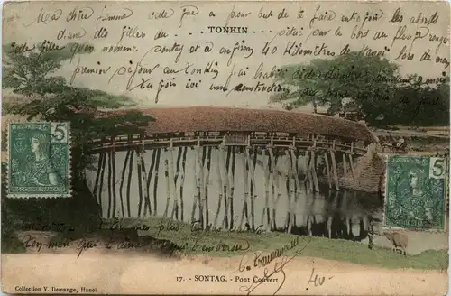 Tonkin - Sontag - Pont Couvert -79844
