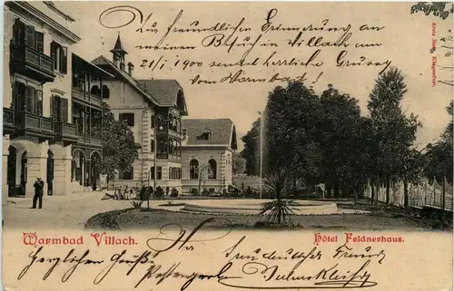 Villach/Kärnten - Warmbad, Hotel Feldnerhaus -324048