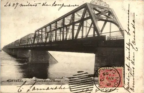 Montreal - Victoria Jubilee Bridge - Canada -81286