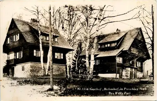 Parschlug, Gasthof Birkenhof, Bes: Willy Perl -324130
