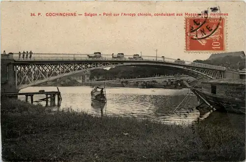 Saigon - Pont sur l Arroyo -80360