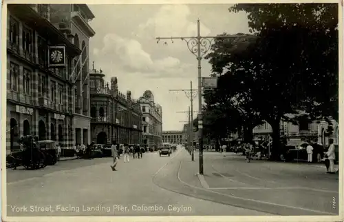 Colombo - York street - Ceylon -81386