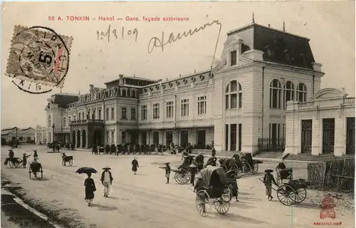Tonkin - Hanoi - Gare -79888