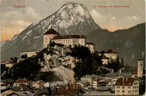 Kufstein/Tirol - Die Festung vom Kalvarienberg -328108