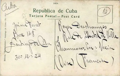 Cuba - Santiago de Cuba -81546