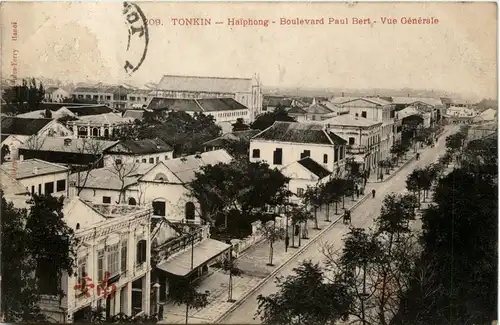 Tonkin - Haiphong - Boulevard Paul Bert -79948