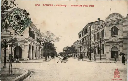 Tonkin - Hanoi - Boulevard Paul Bert -80024