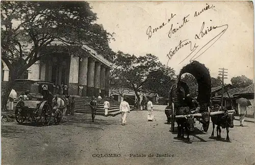 Colombo - Palais de Justice - Ceylon -81396