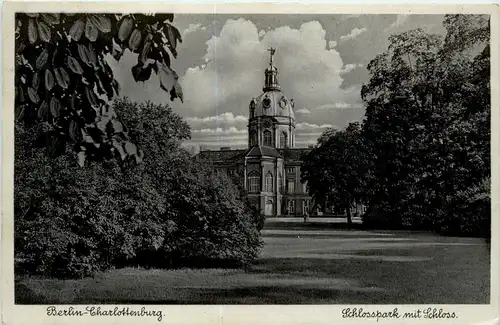 Berlin-Charlottenburg - Schloss mit Schlosspark -328264