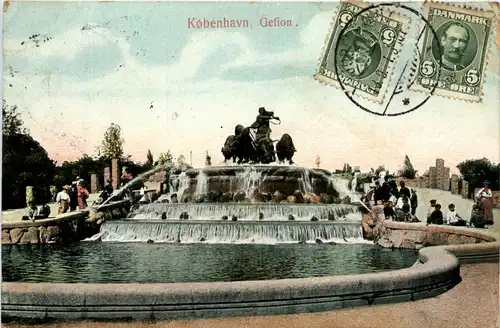 Kobenhavn - Gefion -81716