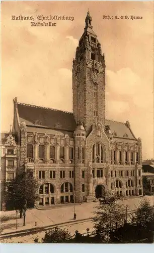 Berlin-Charlottenburg - Rathaus, Ratskeller -328550