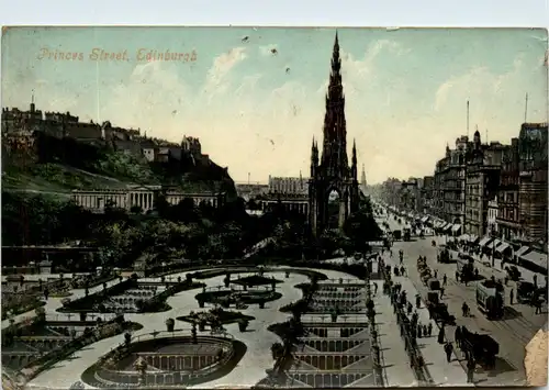 Edinburgh - Princes Street -81150