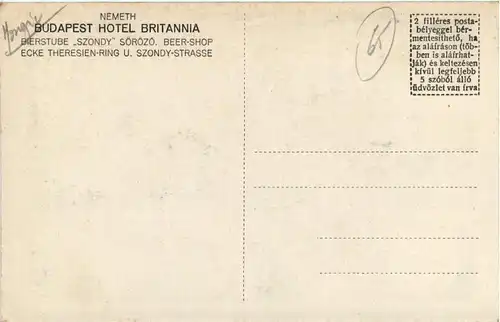 Budapest - Hotel Britannia -79562