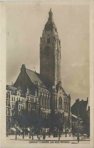 Berlin-Charlottenburg - Das Neue Rathaus -328630