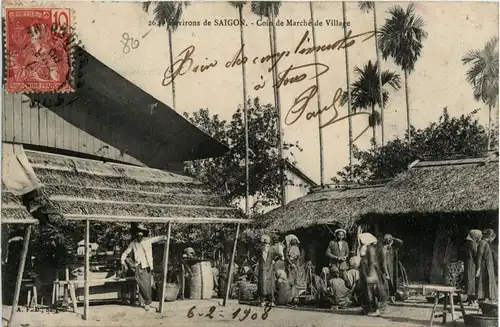 Saigon - Coin de Marche de village -80388