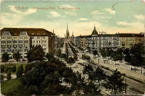 Berlin-Charlottenburg - Tauentzienstrasse, und Wittenbergplatz -328706