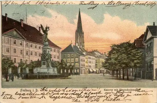 Freiburg i.Br., Kaserne mit Siegesdenkmal -358518