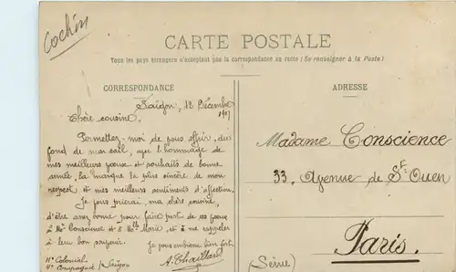 Barques sur l Arroyo Cochinchine -80588