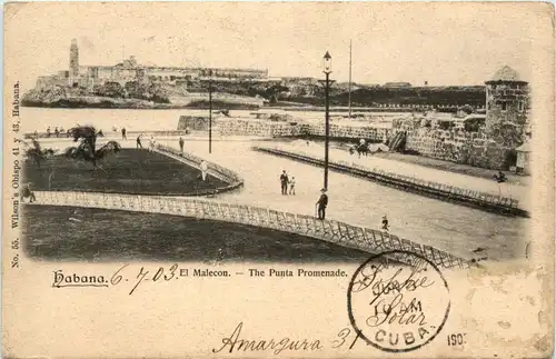 Cuba - Habana - El Malecon -81530
