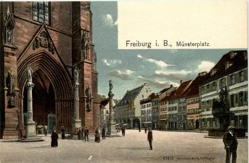 Freiburg i.Br./Baden-Württemberg - Münsterplatz -328866