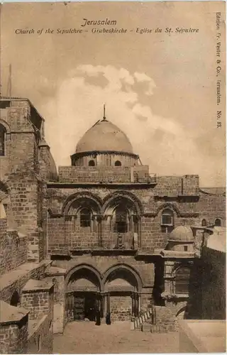 Jerusalem - Church of the Sepulchre -82306