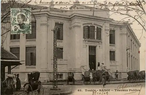 Tonkin - Hanoi - Travaux Publics -79902