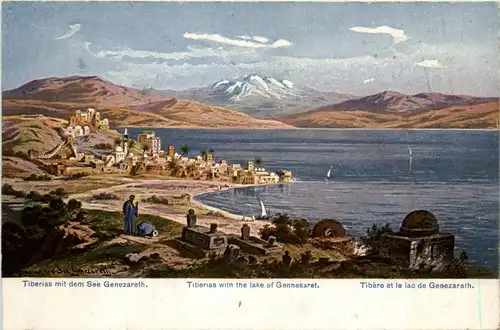 Tiberias with the lake of Gennesaret -82276