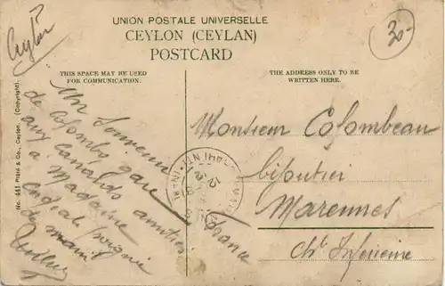 Colobo Harbour - Ceylon -81380