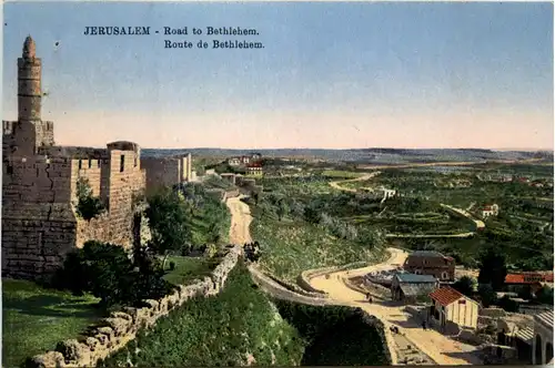 Jerusalem - Road to Bethlehem -82336