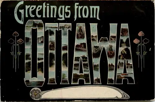 Greetings from Ottawa - Canada -81224