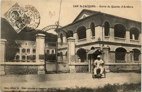 Cap St. Jacques - Entree du Quartier d Artillerie -80382
