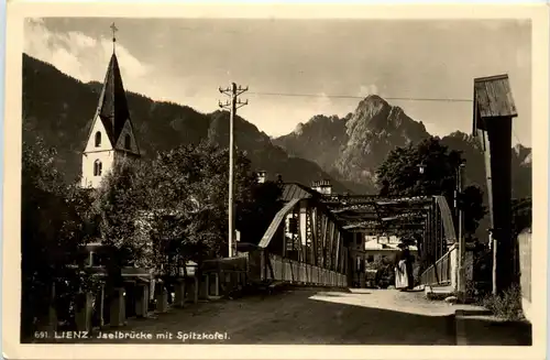 Lienz, iselbrücke mit Spitzkofel -359022