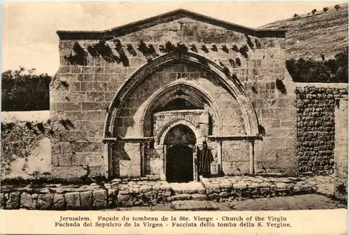 Jerusalem - Church of the virgin Fachada les Sepulcro -82180