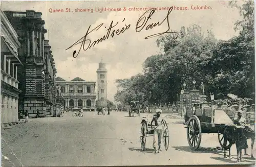 Colombo - Queen Street - Ceylon -81348