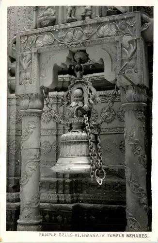 Benares - Temple Bells Vishwanath Temple -79518