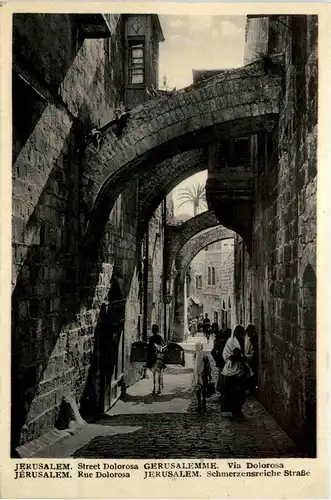 Jerusalem - Street Dolorosa -82290