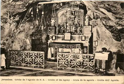 Jerusalem - Crotto of the Agony -82210