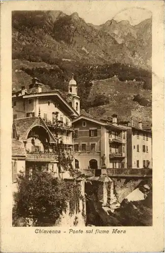 Chiavenna - Ponte sul fiume Mera -82578